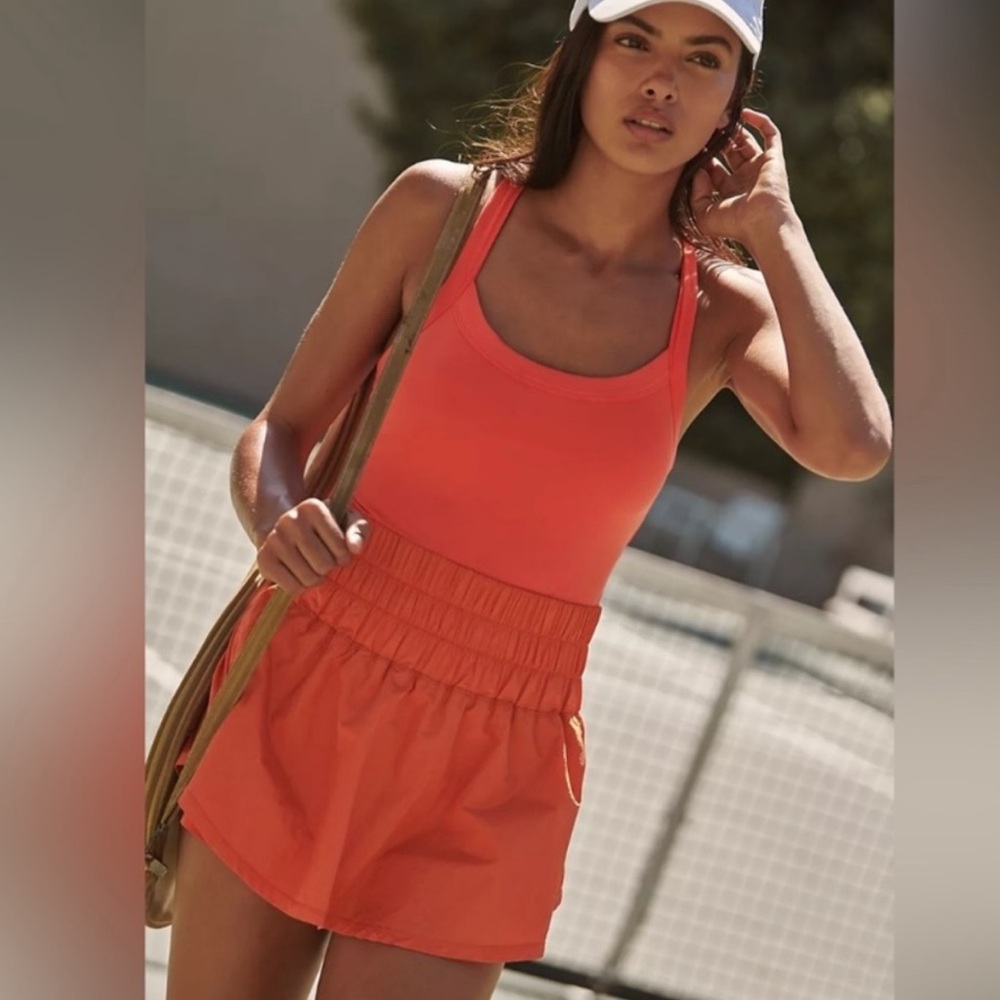 Free People FP Movement The Way Home Skortsie in Morning Burst, Size S - Picture 2 of 10